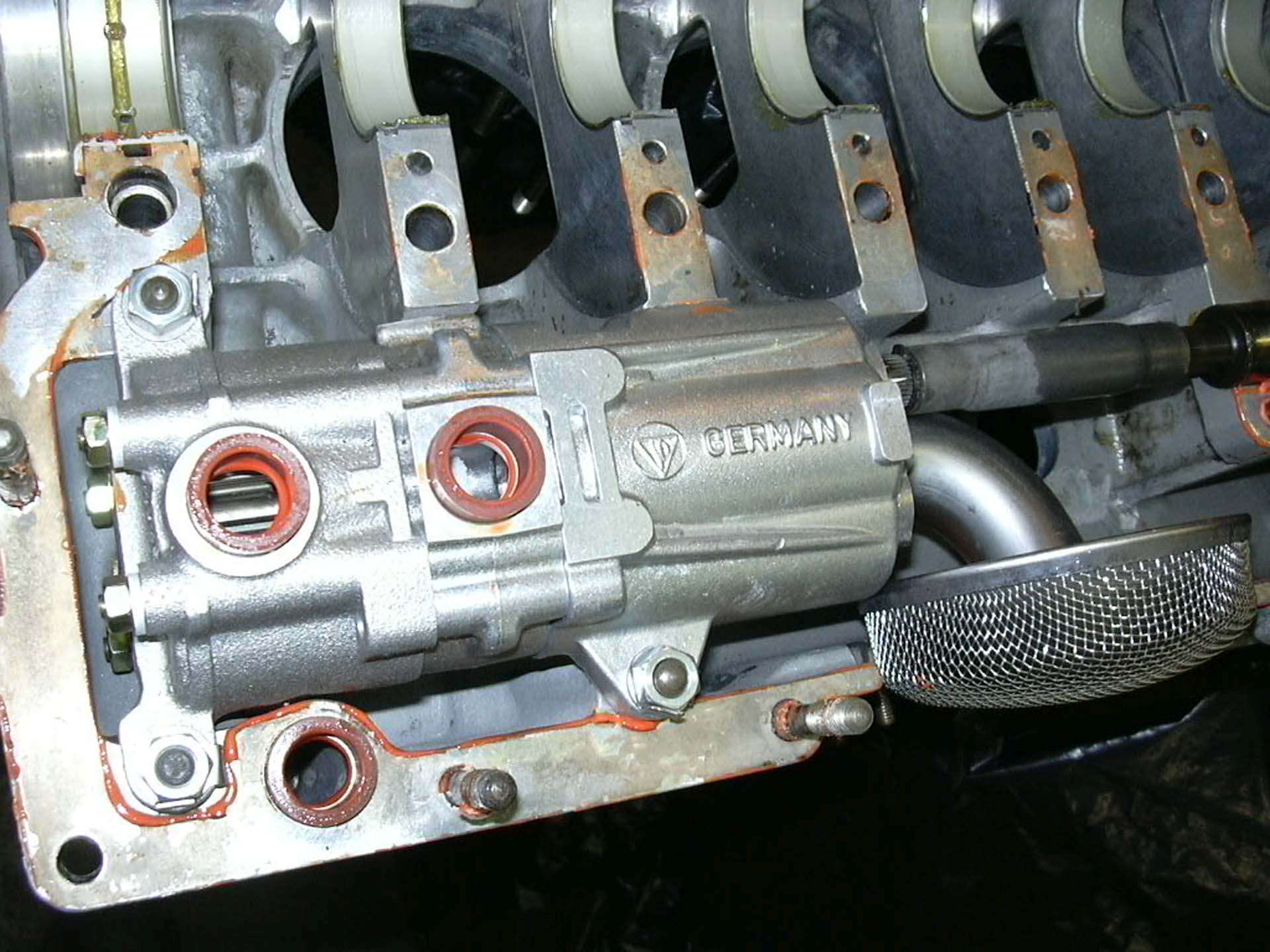 Motorgehäuse ändern für GT3 Ölpumpe 